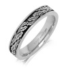 Fern Leaf Wedding Ring