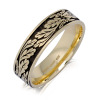 Fern Leaf Wedding Ring