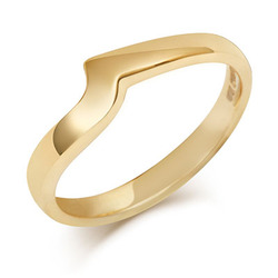 Flat Sweep Wedding Ring