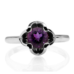 Amethyst cocktail ring