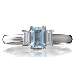 Aqua Trilogy Ring