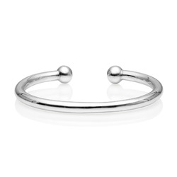 Classic Silver Bar Bangle
