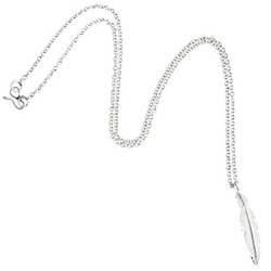 Feather Drop Pendant