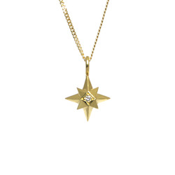 Star diamond necklace