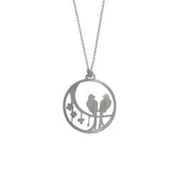 Round Bird Pendant