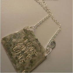 Lasting Love Tag Pendant