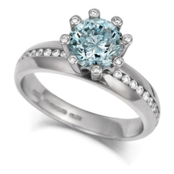 Juana Aquamarine ring