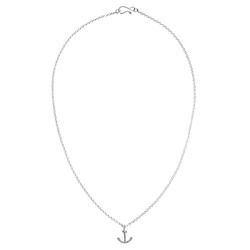 Small Anchor Pendant Necklace