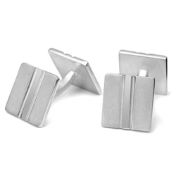 Silver Eden Cufflinks