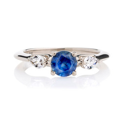 Sapphire and Pear Diamond Trilogy