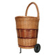 Willow Shopping Trolley on Wheels - Shopping Basket on Wheels - ST1
