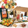 CHAMPAGNE CELEBRATION HAMPER IN WICKER BASKET