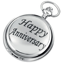 Woodford Full Hunter Chrome/Pewter Anniversary Pocket Watch 1900