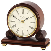 Woodford Quartz Barrel Mantel Clock - 1434
