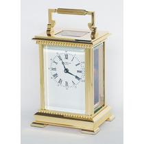 Grande Anglais Corinthian 8 Day Mechanical grande carriage Clock - G/DP/AG/CR
