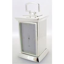 Art Deco grande carriage Clock Chrome Plated -  IMP405S