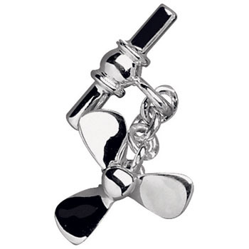Sterling Silver Propellor Cufflinks