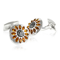 Crystal Cufflinks