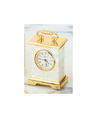 Miniature Mother of Pearl Mantle Clock - IMP11