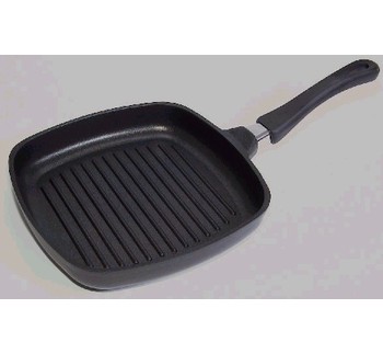 RUN Square Shallow Grill Pan - Size 26cm