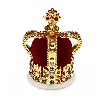Miniature Royal Crowns and Crown Jewels