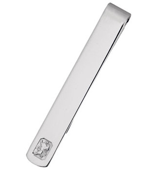 Single Hallmark Sterling Silver Tie Bar