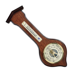 Veneered Barometer and Thermometer  - 1600