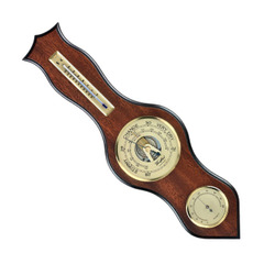 Veneered Barometer, Thermometer and Hygrometer - 1607