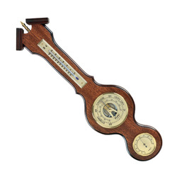 Veneered Barometer, Thermometer and Hygrometer - 1613