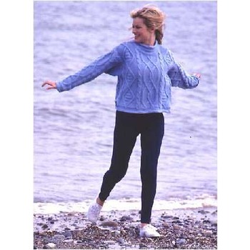 Ladies Cable Twist Jumpers - 2268