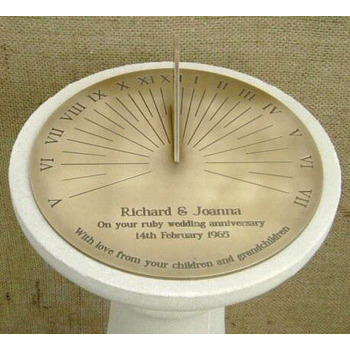 Flat Brass Sundials