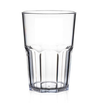 6 Unbreakable Polycarbonate 15OZ Octagon Tumblers