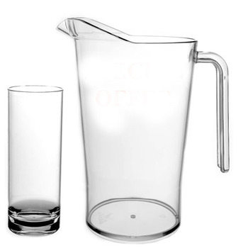 Polycarbonate Plastic Pitcher & Highball Glasses Offer