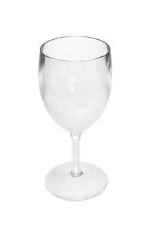 6 x Polycarbonate White Wine Glasses