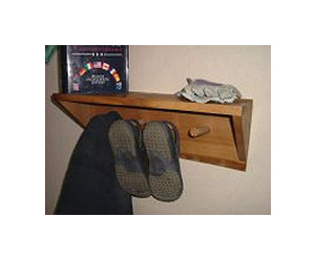 Wall mounted Welly/Coat Rack