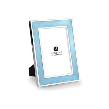 Enamel 6 x 4 Photo Frame - Light Blue