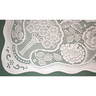 York Lace Table Runner - 15x42/ 38x105cm