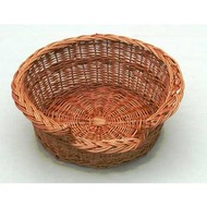 Round Willow Pet Basket