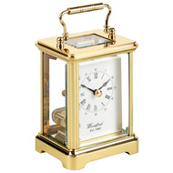 1428 - Quartz Skeleton Brass Obis Carriage Clock
