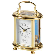 1429 - Quartz Skeleton Brass Grande Carriage Clock