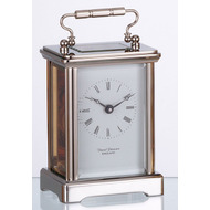 Obis Style Chrome Plated Brass Carriage Clock - DP/OBS