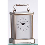 Obis Style Chrome Plated Brass Carriage Clock - Q/OB/S