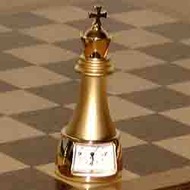 King Chesspiece clock - IMP89