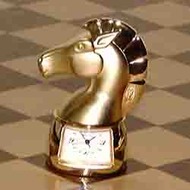 Knight Chesspiece clock - IMP90