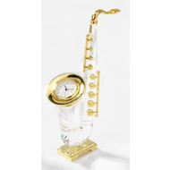 Crystal Saxophone Clock Model - IMP518