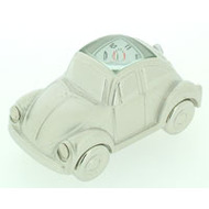 Miniature VW Beetle Clock Model - IMP81S Chrome Plated