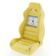 Miniature Race Seat Clock Model - IMP1096 Brass