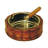 Faux Leather Ashtray - B0927