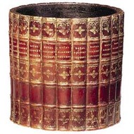 Faux Leather Library Waste Bin - FO202
