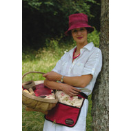 Suede Leather Sun Hat